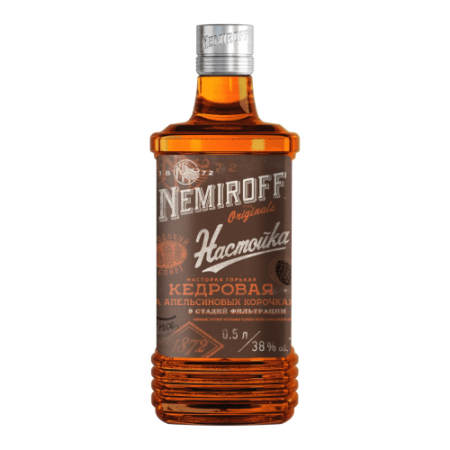 Водка Nemiroff, Pine on Orange Peels, 0.5 л