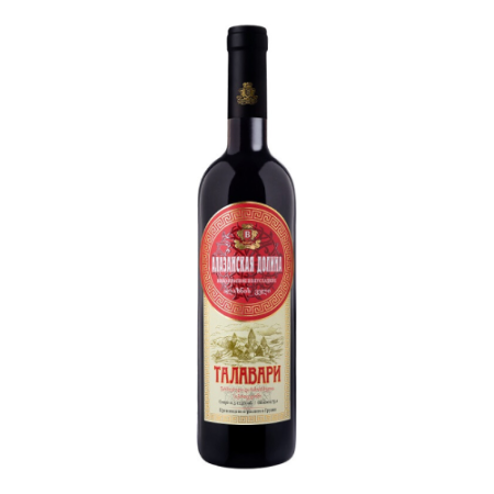 Вино "Талавари" Алазанская Долина Красное