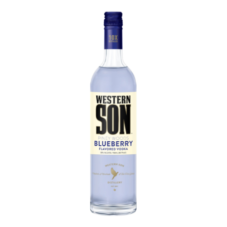 Водка "Western Son" Blueberry, 0.75 л