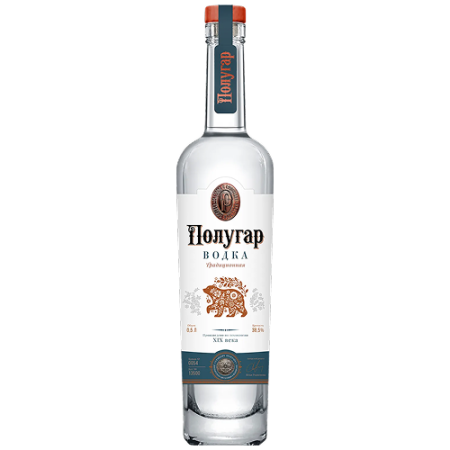 Водка «Полугар» 0,5 л Россия