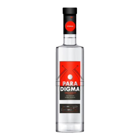 Водка "Paradigma" Grapefruit, 0.5 л