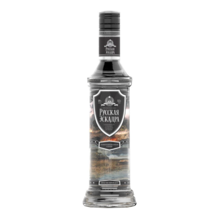 Водка "Русская Эскадра" Танк, 0.5 л