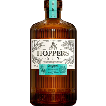 Джин "Hoppers" Original Dry, 0.7 л