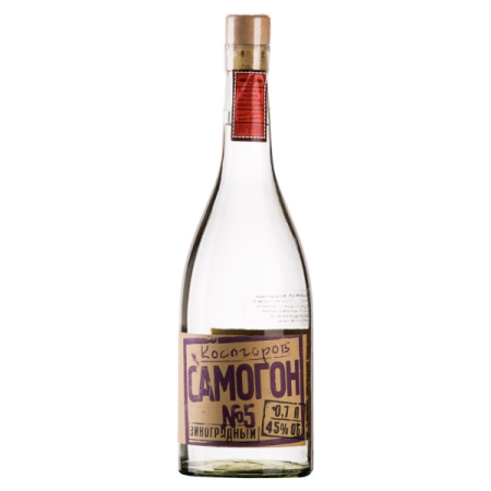 Водка "Косогоров Самогон №5" Виноградный, 0.7 л