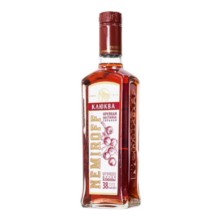 Ликер "Nemiroff" Cranberry Strong, Bitter, 0.5 л