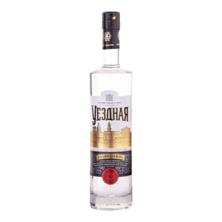 Водка Уездная 40% 0,5 л