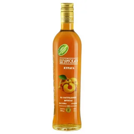 Ликер "Шуйская" Курага, настойка сладкая, 0.5 л