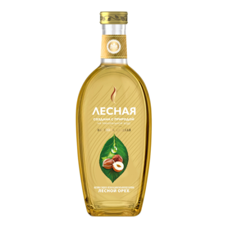 Настойка сладкая "Лесная" На минеральной воде Карелии Лесной орех, 18%, 0,5л