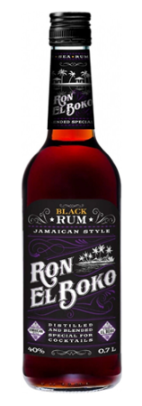 Ром невыдержанный "РОН ЭЛЬ БОКО БЛЭК РОМ" 0,7 л Германия
