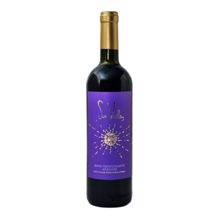 Вино "Sun Valley" Red Semi-Sweet