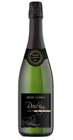 Вино игристое белое сухое "Эрнст Людвиг Рислинг Зект Трокен",  0,75 л Германия