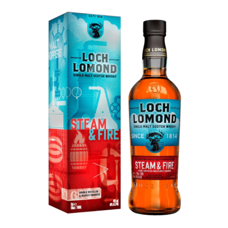 Виски "Loch Lomond" Steam & Fire, gift box, 0.7 л