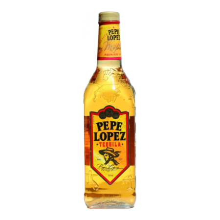 Текила "Pepe Lopez" Gold, 0.75 л