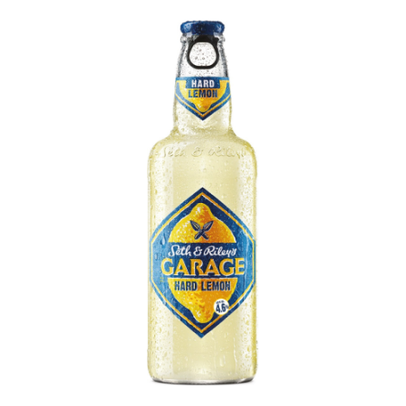 Пиво "S&R's Garage" Hard Lemon, 400 мл