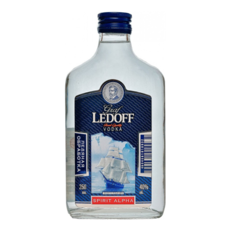 Водка "Graf Ledoff", 250 мл