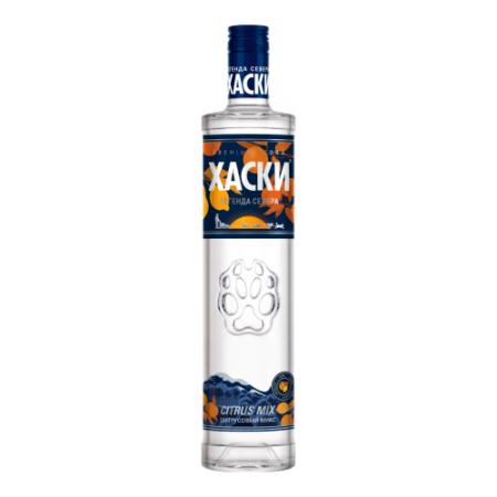Ликер "Хаски" Цитрусовый Микс, настойка горькая, 0.5 л