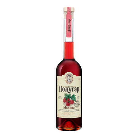 Водка "Polugar" Raspberry, 0.5 л
