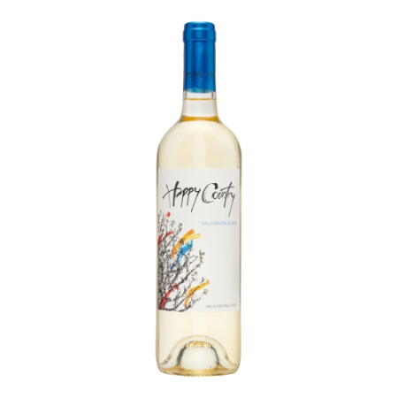 Вино "Happy Country" Sauvignon Blanc, Central Valley DO