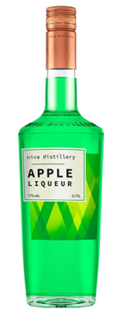 Ликер десертный "ЯБЛОЧНЫЙ НИВА ДИСТИЛЛЕРИ" 0,75 л Россия