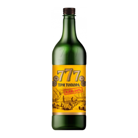 Вино "Три Топора", ПЭТ, 1.4 л