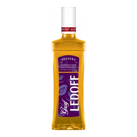 Ликер "Graf Ledoff Dessert" Chernosliv na Konyake, 0.5 л