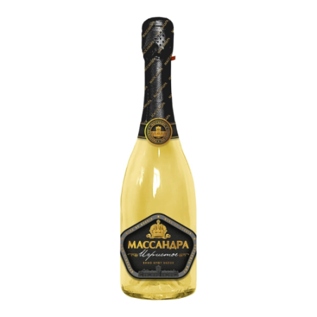 Игристое вино Массандра, "Крымское" Белое Брют