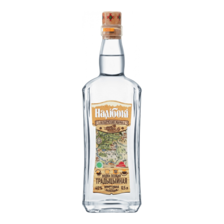 Водка "Налибоки" Традиционная, 0.5 л