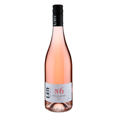 Вино "Uby" №6 Rose, Cotes de Gascogne IGP