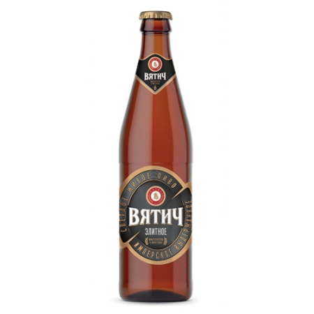Пиво Вятич, "Элитное", 0.5 л