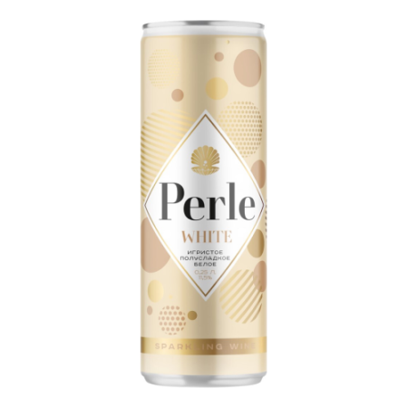 Игристое вино "La Petite Perle" White, in can, 250 мл