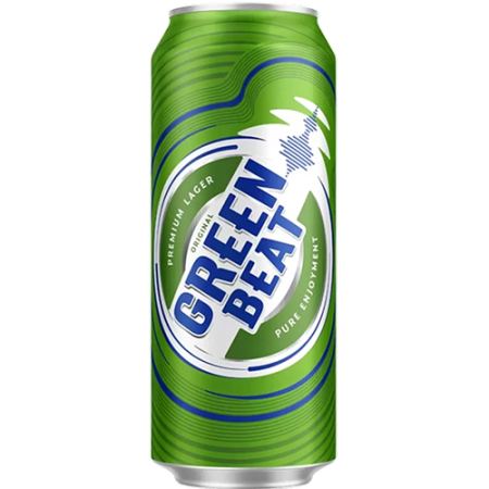 Пиво "GreenBeat", 0.45 л
