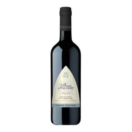 Вино "Baron de Valvert" Rouge Sec