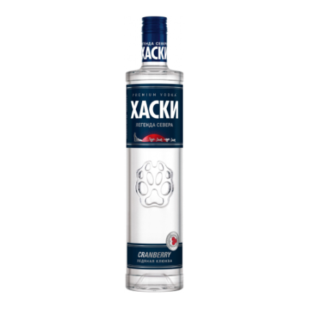Водка "Хаски" Клюква, 0.5 л