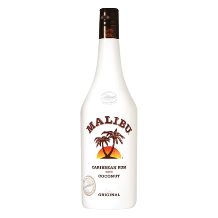 Malibu - ликер Малибу на основе карибского рома со вкусом кокоса 0.75 л
