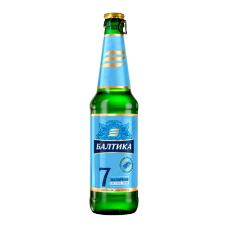 Пиво "Балтика №7" Экспортное, 0.47 л