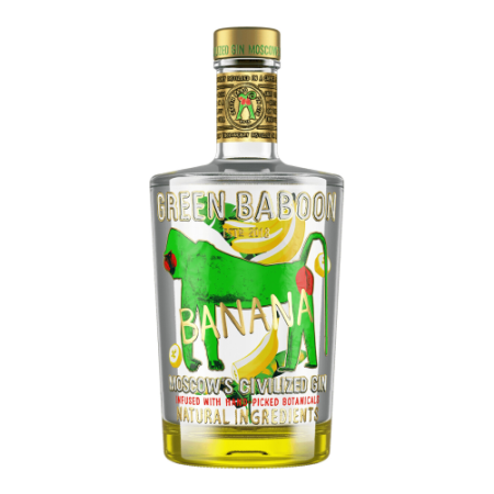 Джин "Green Baboon" Banana, 0.5 л