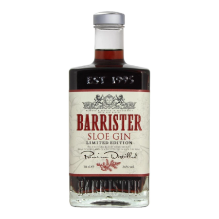 Ликер "Барристер" Слое Джин, 0.7 л