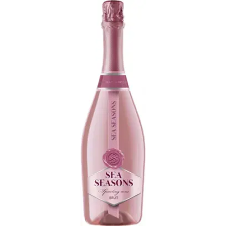 Игристое вино "Sea Seasons" Rose Brut 0,75 л.
