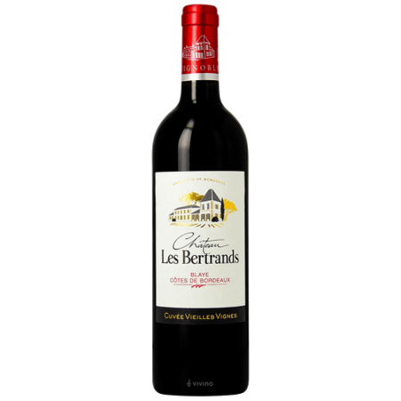 Château Les Bertrands Cuvée Vieilles Vignes Blaye - Côtes de Bordeaux 0.75 л.