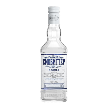 Водка "Сиббиттер" Сибирский Специалитет, 0.5 л