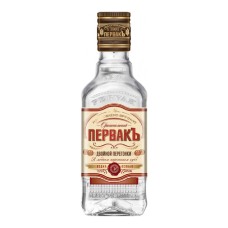 Водка Русский Север, "Первакъ" Домашний Пшеничный Двойной Перегонки, 250 мл
