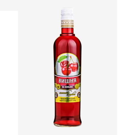 Ликер  сладкий Вишня на Коньяке 0.5л