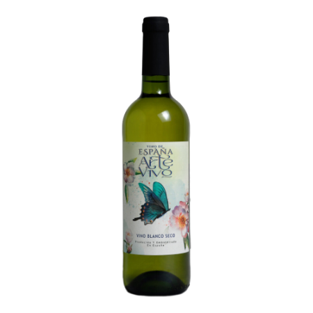 Вино Bodegas Isidro Milagro, "Arte Vivo" Blanco Seco, 2022