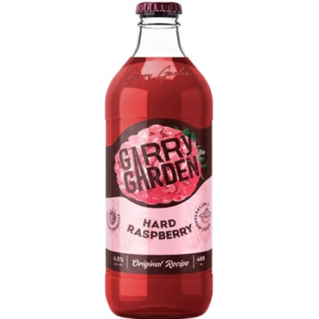 Пиво "Garry Garden" Hard Raspberry, 400 мл
