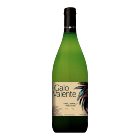 Вино Casa Da Fonte Pequena, "Galo Valente" Branco Semi-Doce, 1 л