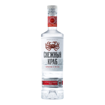 Водка "Снежный Краб", 0.5 л