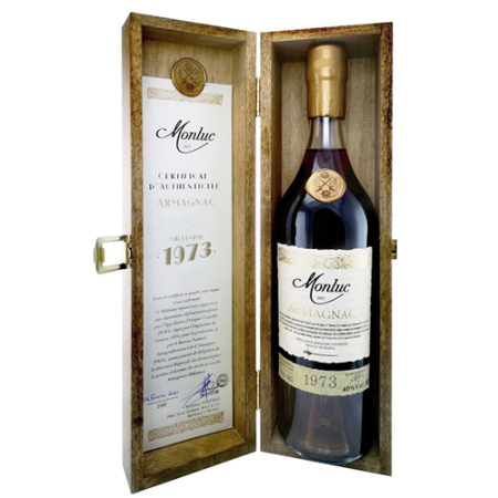 Арманьяк Монлюк Арманьяк Напиток крепкий из дистиллята винного для бренди п/у 0,7л/6 Франция 1973