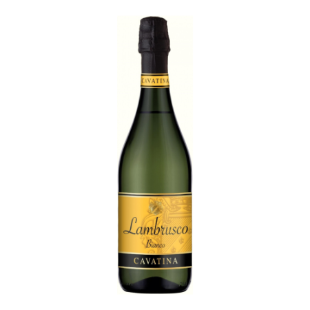Игристое вино "Cavatina" Lambrusco Bianco dell'Emilia IGT
