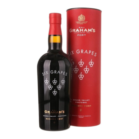 Портвейн Graham's Six Grapes, gift box