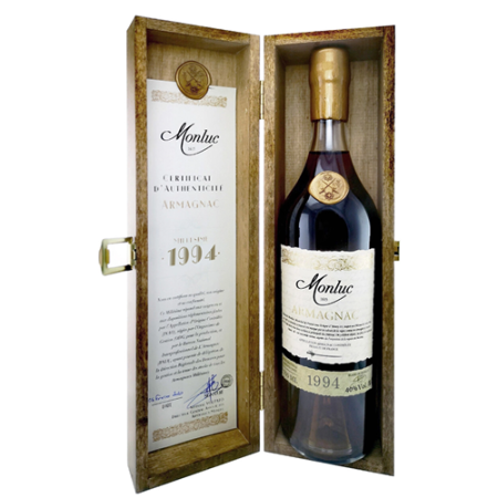 Арманьяк Монлюк Арманьяк 40% 0,7л п/у Франция 1994